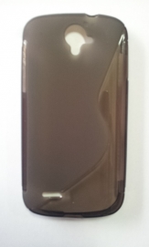 Силиконов гръб S-Line за ZTE Blade Q Черен